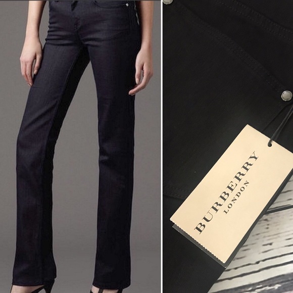 black burberry jeans